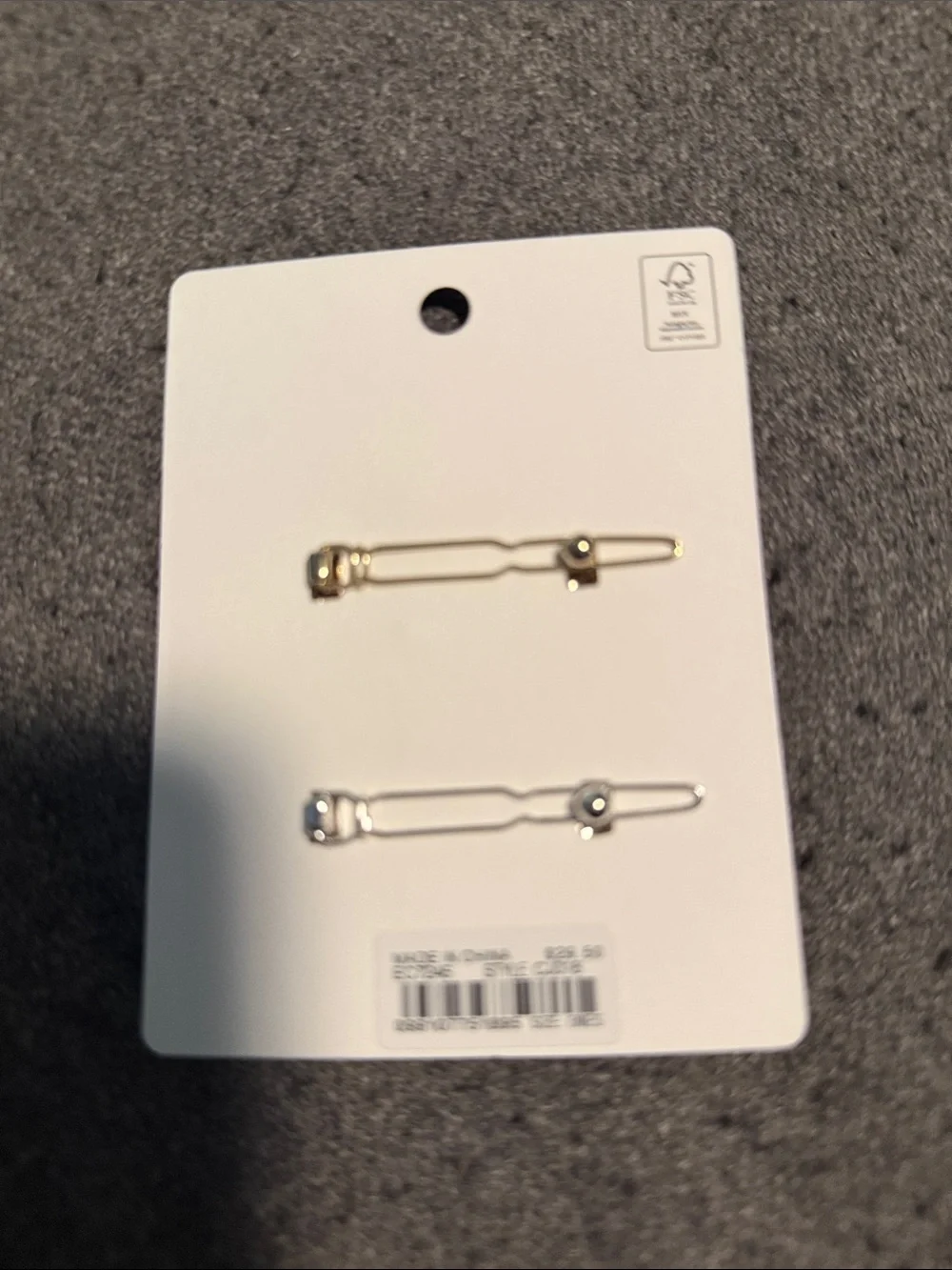 J. Crew hair barrettes, NWT